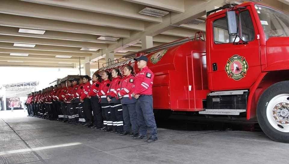 85 años del Heroico Cuerpo de Bomberos de Toluca. Foto: RRSS