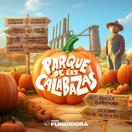 Llega el parque de las calabazas a Monterrey