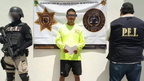 Arrestan en Mérida a hombre buscado por violar a su hija en Chihuahua