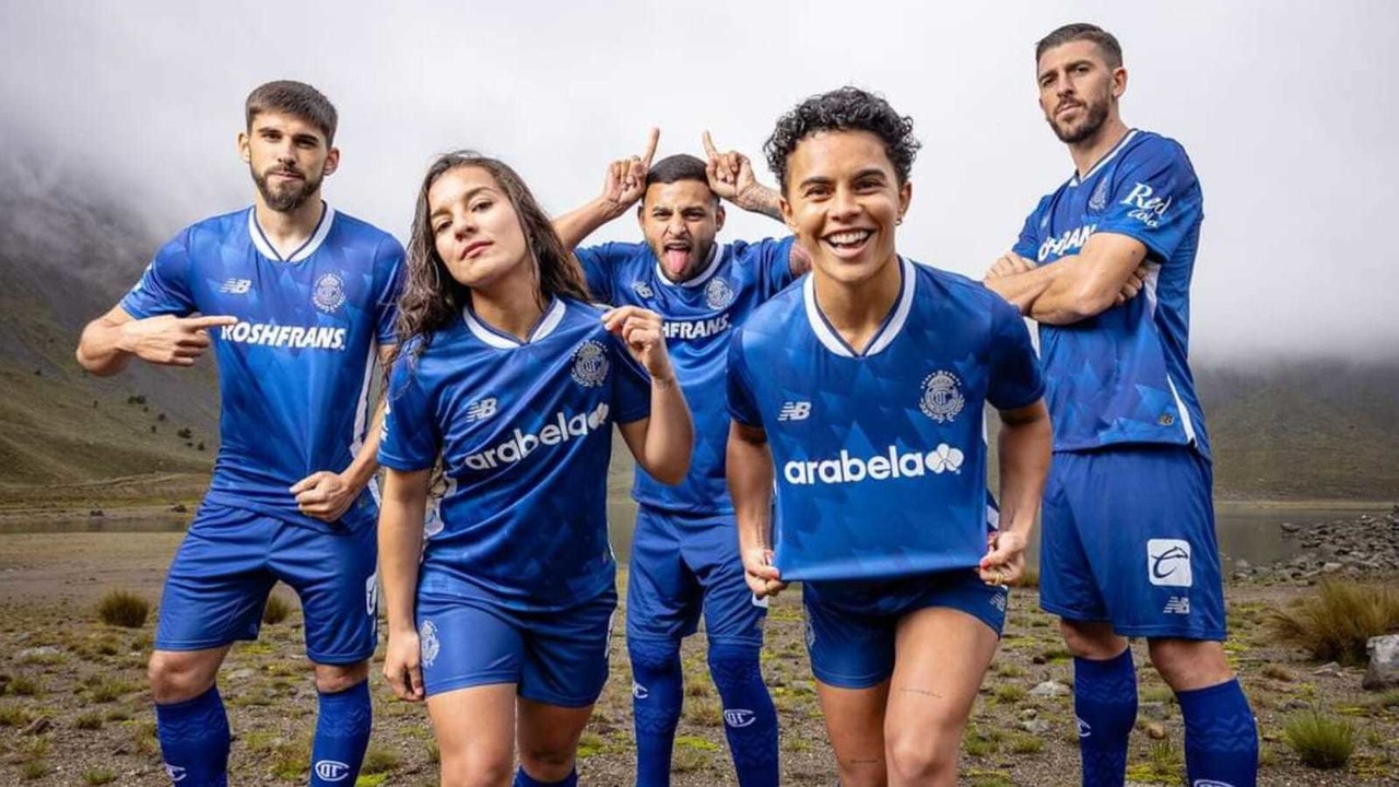 El Nevado de Toluca inspira el nuevo uniforme de los Diablos. Foto: Toluca FC