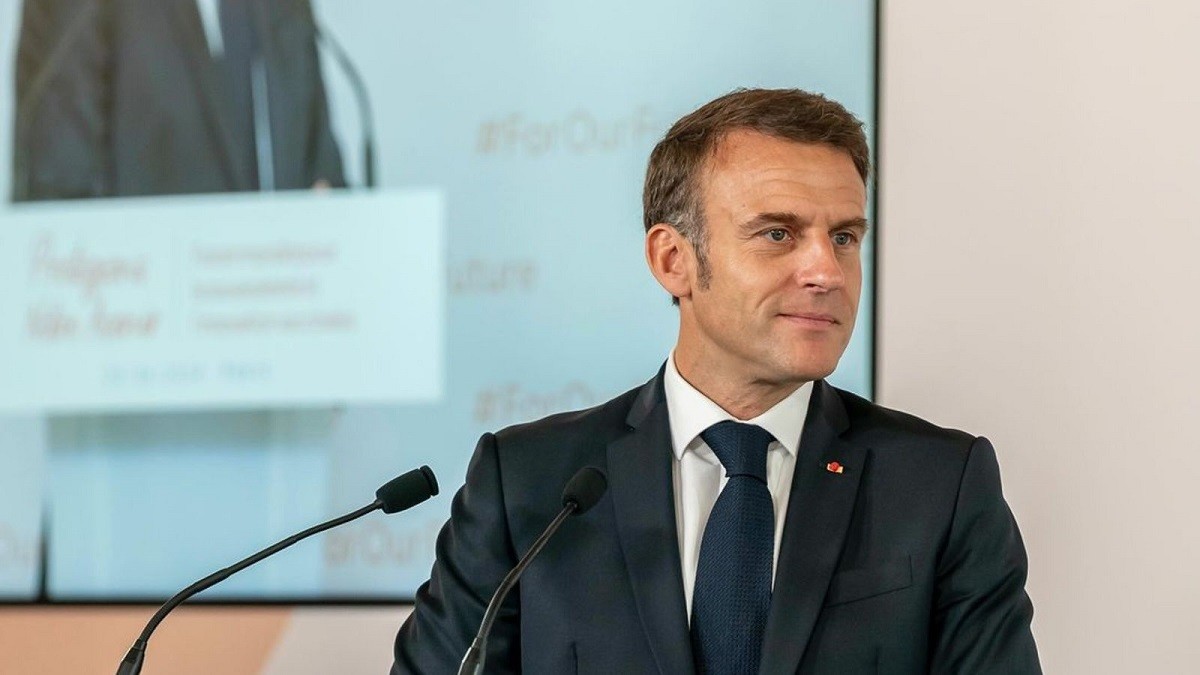 Emmanuel Macron. Foto: @emmanuelmacron en Instagram.