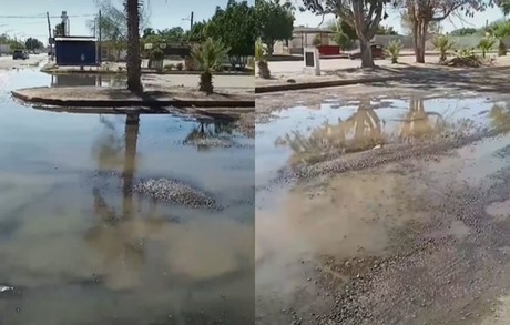 Denuncian grave problema de aguas negras en Ciudad Constitución