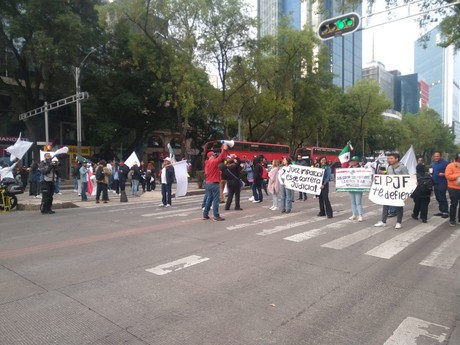 Bloquean accesos al Senado en protesta por reforma al Poder Judicial