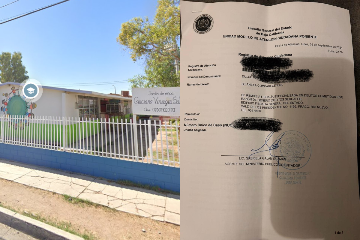 Destituyen a docentes implicados en denuncia por abuso en kinder de Mexicali