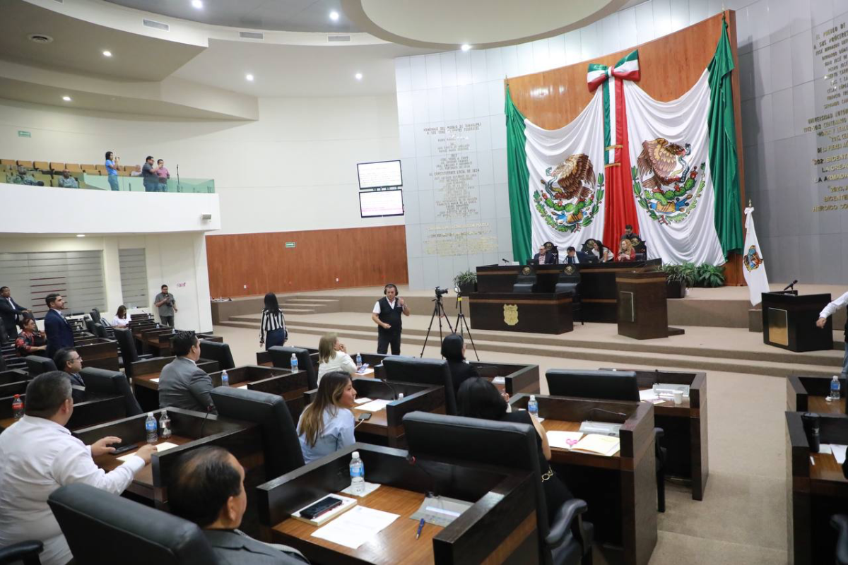 Tamaulipas avaló la incorporación de la Guardia Nacional a la Secretaría de la Defensa Nacional. Foto: Congreso de Tamaulipas