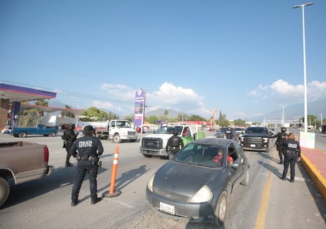 Operativos viales en Coahuila son clave para la seguridad de las familias