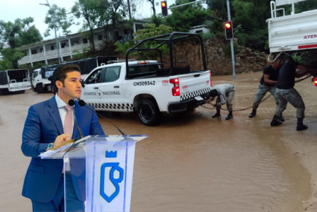 Samuel García convoca a la solidaridad para ayudar a Guerrero tras huracán John