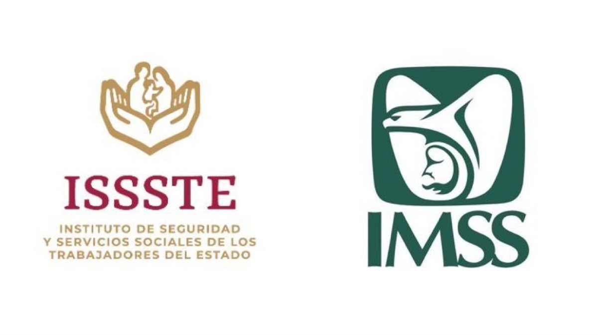 Cambios en pagos de pensión ISSSTE y IMSS. Foto: @imms y @tu_imss y @issste_mx en X.