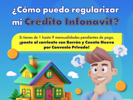 Infonavit: Conoce el programa Borrón y Cuenta Nueva para regularizar tu crédito