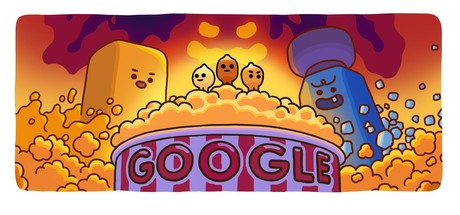 ¡Pop! Google celebra las palomitas de maíz con un Doodle interactivo