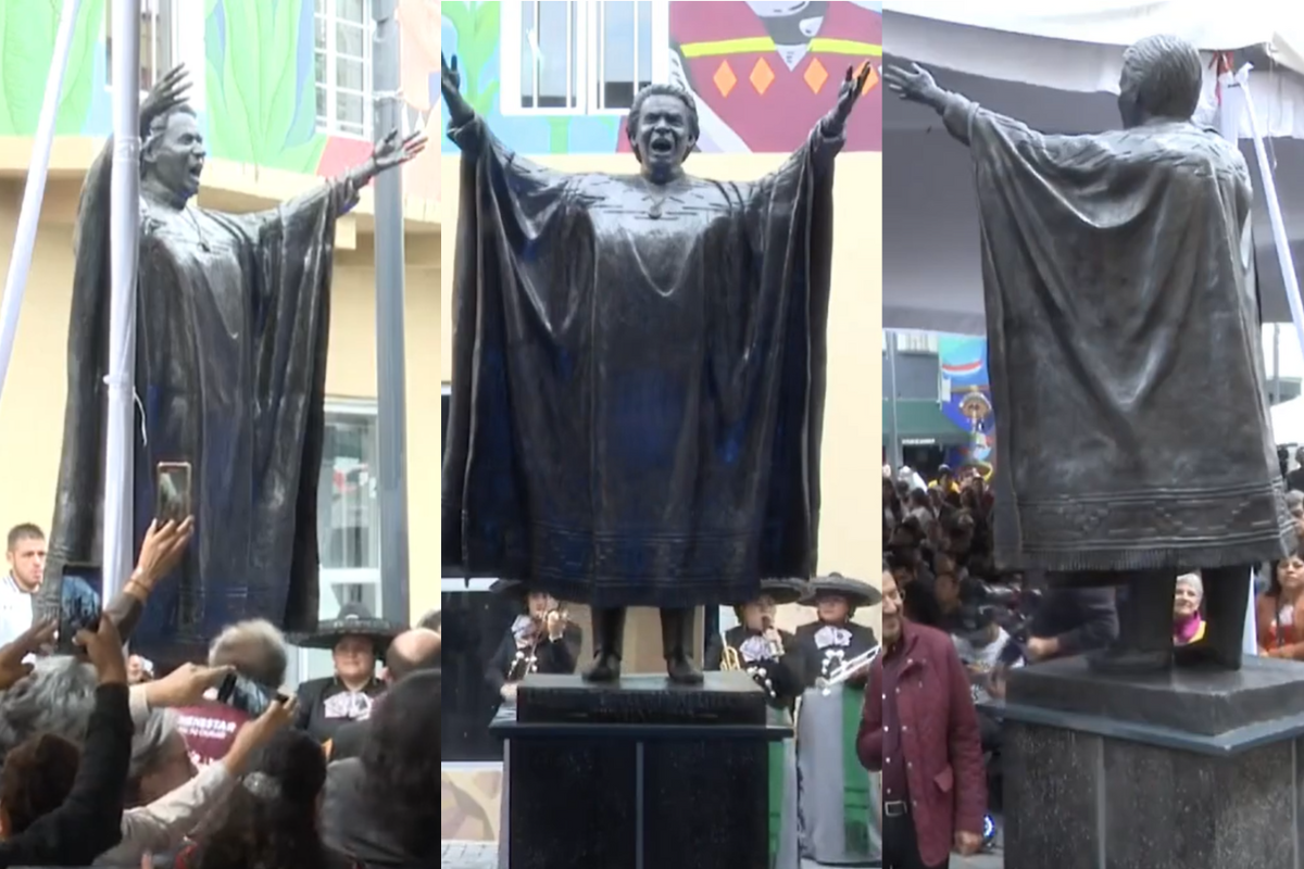 Escultura de Chavela Vargas.    Foto: Especial