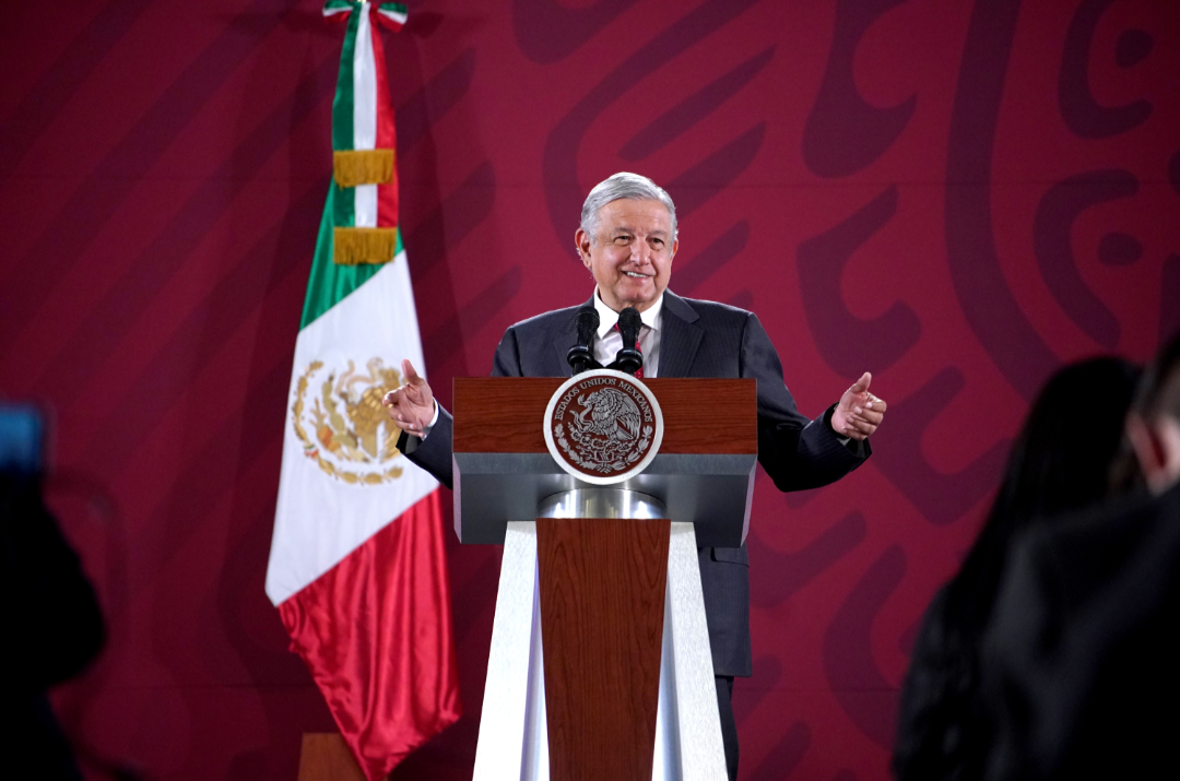 Última conferencia del presidente Andrés Manuel López Obrador. Imagen: gob.com.mx