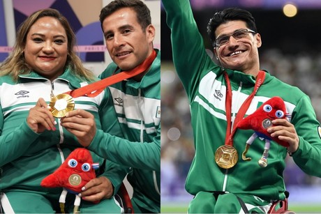 Mexiquenses brillan en Juegos Paralímpicos París 2024; ganan dos medallas de oro