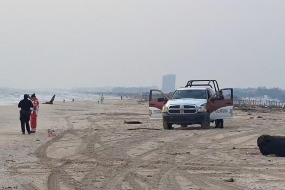 Playa Tildillos se ubica algunos kilómetros al norte de playa Miramar, máximo paseo turístico del sur de la entidad. Foto: Carlos García