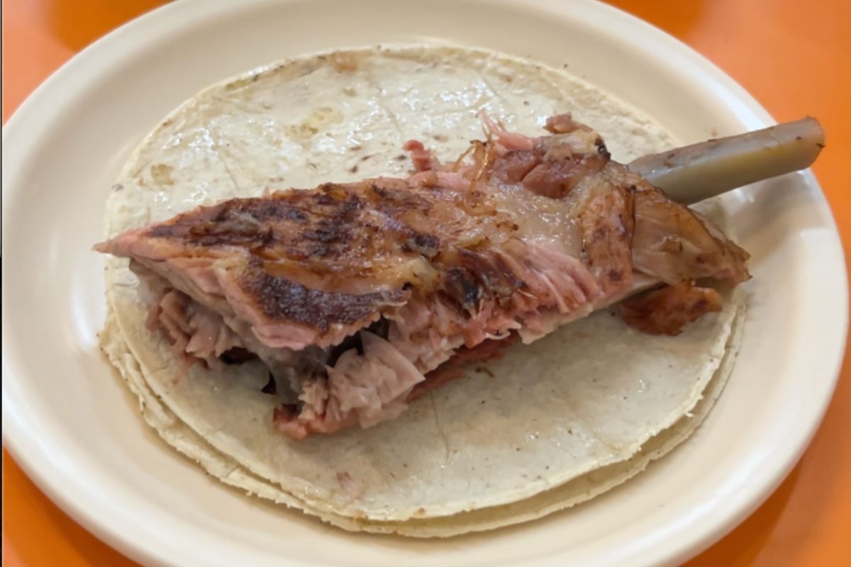 Taco de costilla de 'El Gran Abanico'. Foto: Laura Ávila