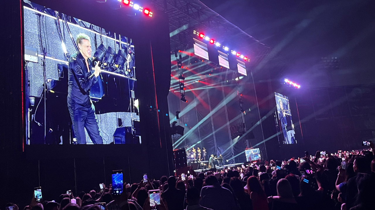 Desde el Estadio Madero se presentó Luis Miguel en Saltillo / Foto: Leslie Delgado