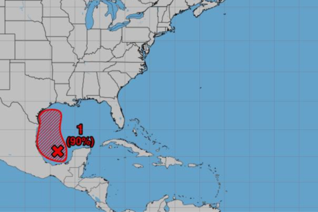 Se eleva a 90 por ciento probabilidad de formación de tormenta en el Golfo