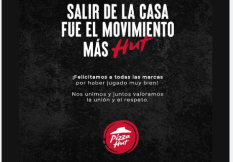 Pizza Hut felicita a las marcas que salieron de 'La Casa de los Famosos'