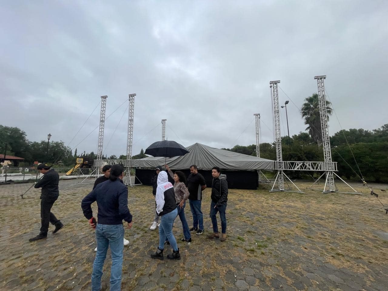 Logística de Ciudad del Rock. Foto de Ciudad del Rock.