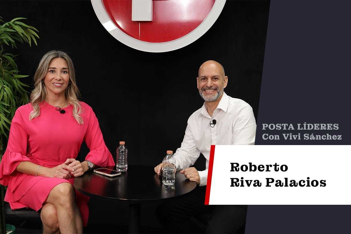 Vivi Sánchez en entrevista para POSTA Líderes con Roberto Riva Palacios. Foto: POSTA MX.