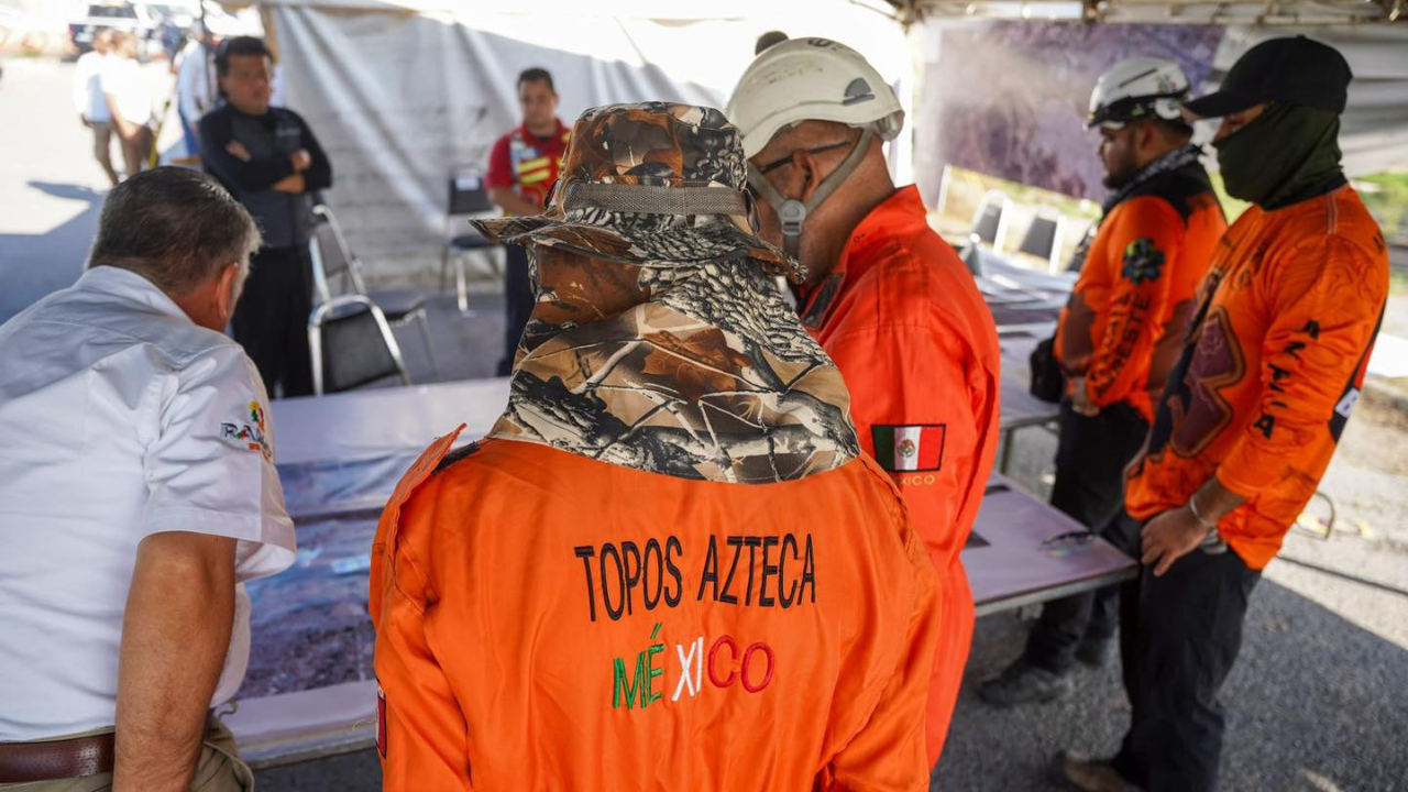 Topos Azteca se una a la búsqueda en Ramos Arizpe / Foto: PC Ramos Arizpe