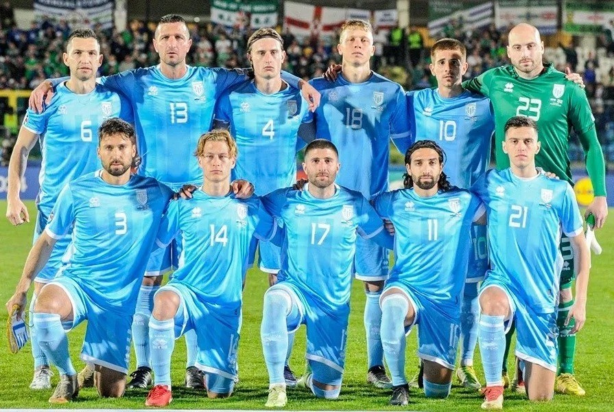 El equipo sanmarinense, que había estado en una larga sequía sin triunfos oficiales. Foto: Soy Fútbol.