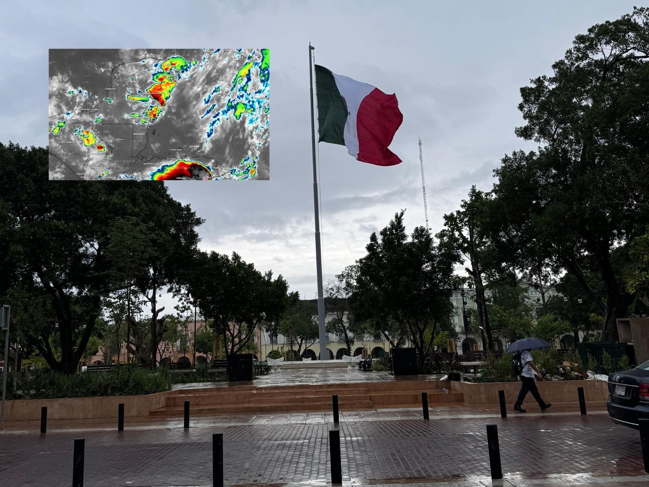 Debido a la inestabilidad asociada al sistema frontal número 3 y a una vaguada por los remanentes de “Helene” se prevén tormentas para este viernes.- Foto de archivo