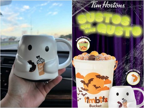 ¡Booo! Tim Hortons lanza promocionales por Halloween