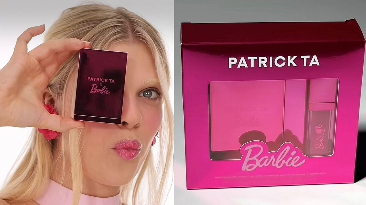 El set incluye un rubor en la tonalidad 'She’s a Barbie Doll'. Foto: @patricktabeauty en Instagram.