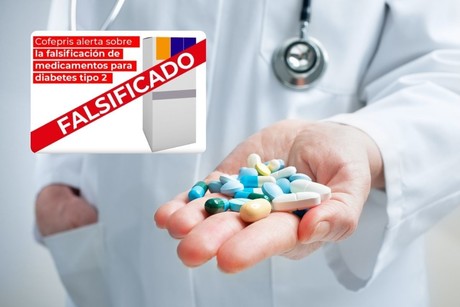 >Cofepris advierte por falsificación de medicamentos para diabetes, ¿cuáles son?