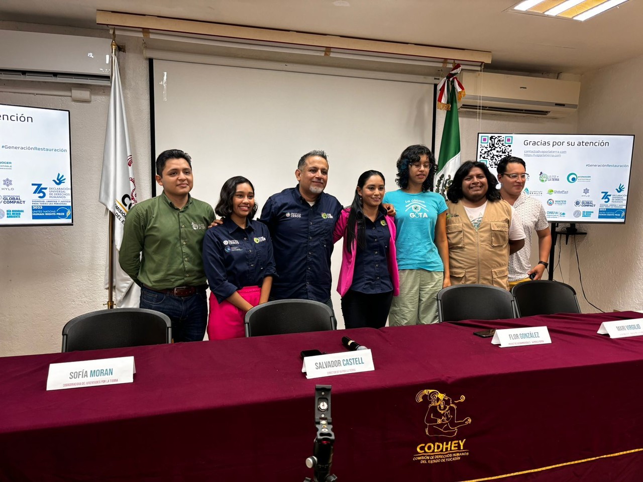 Durante septiembre, la agrupación Va por la Tierra preparó una serie de actividades que buscan promover  la construcción de la paz a partir de la sustentabilidad.- Foto de Alejandra Vargas