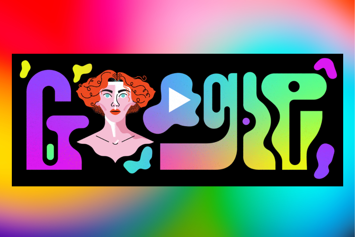 Doodle dedicado a Sophie. Foto: SS de Google