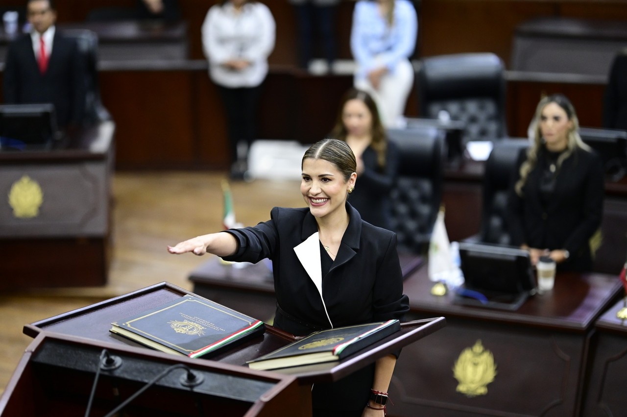 Gabriela Vázquez Chacón, es la represente del Distrito 6 en el Congreso de Durango. Foto: Facebook H. Congreso del Estado de Durango.