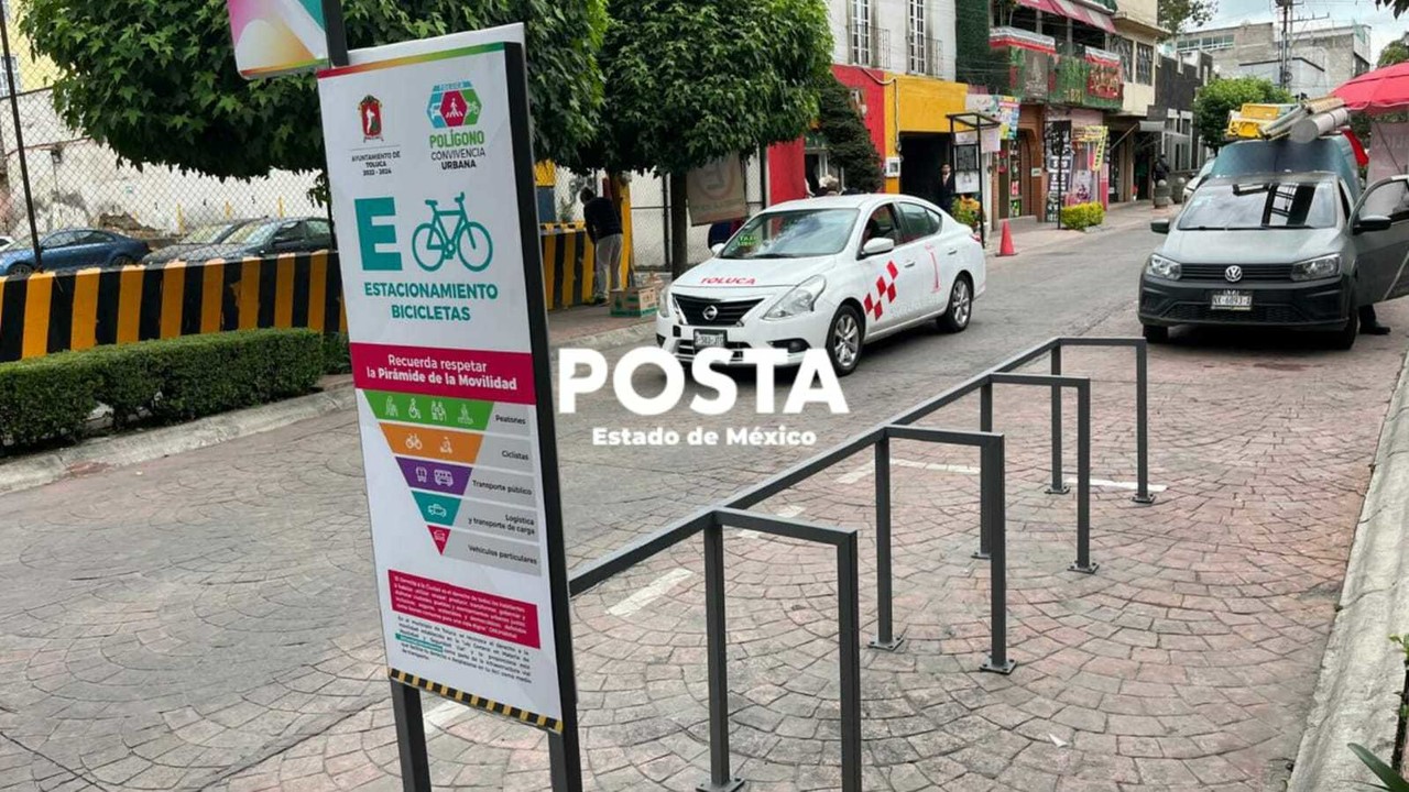 Las nuevas  estaciones para bicicletas y motocicletas ocuparán los espacios que tenían en el sistema Huizi. Foto: Alberto Dzib