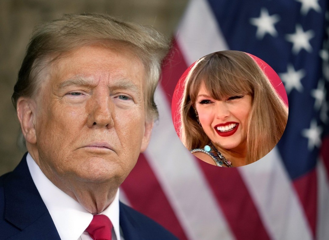 Donald Trump habló sobre el apoyo de Taylor Swift a Kamala Harris. Foto: Canva.