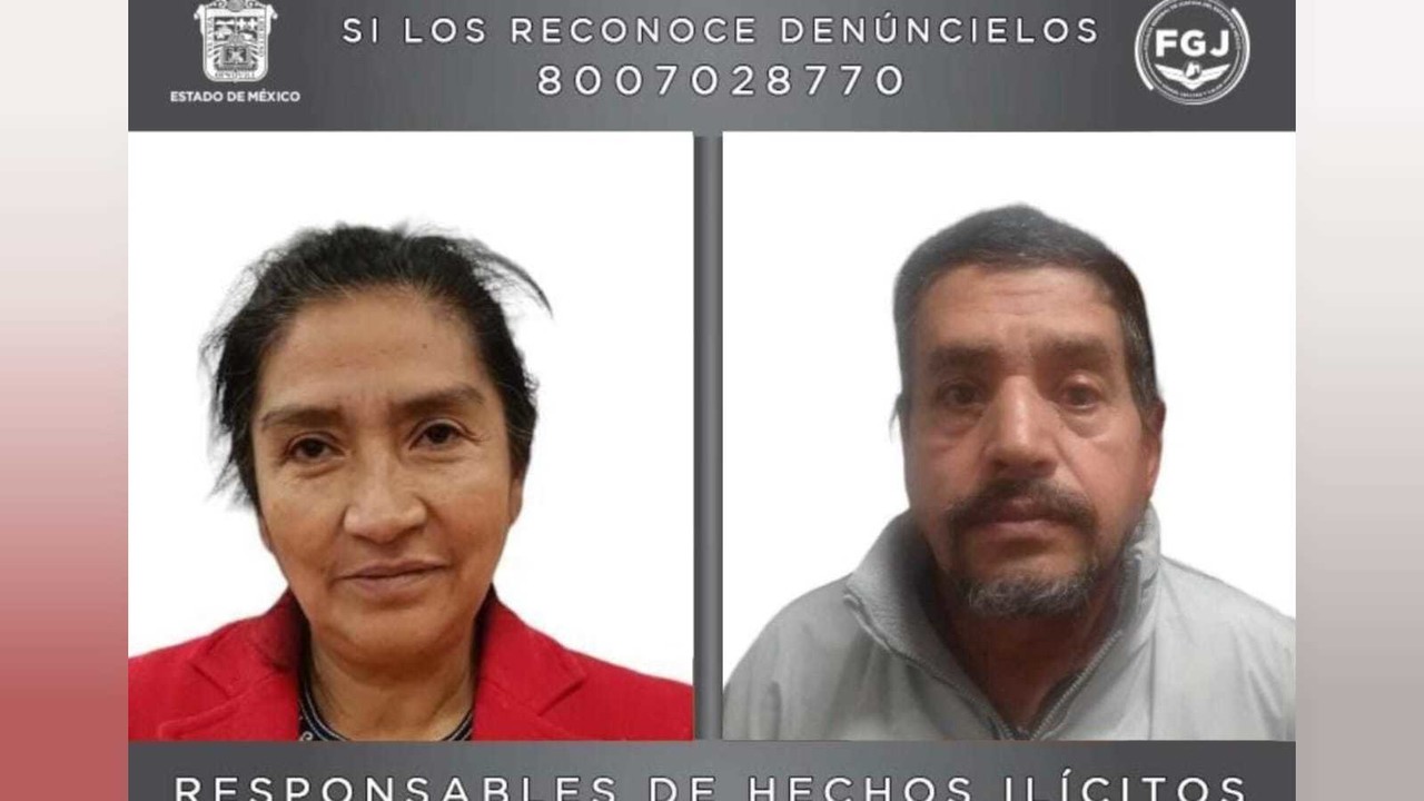 Condenan a más de mil años de prisión a pareja por estafa piramidal en Edomex. Foto: Fiscalía Edomex