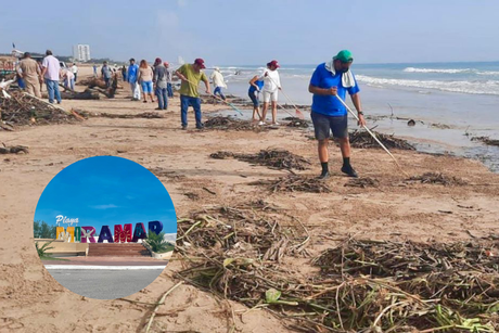 Convocan a mega jornada de limpieza en playa Miramar