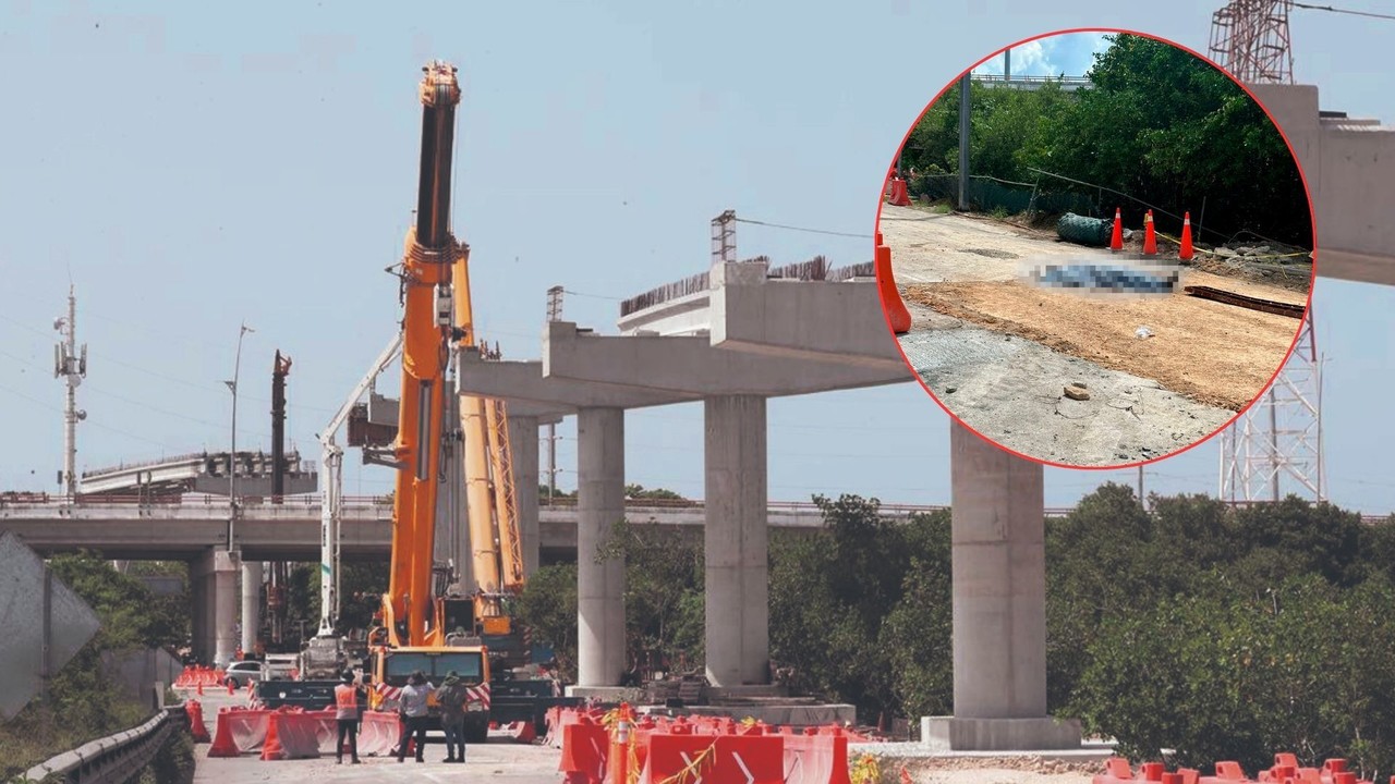 Trabajador de la construcción fallece al caer de 20 metros en el Viaducto Elevado de Progreso