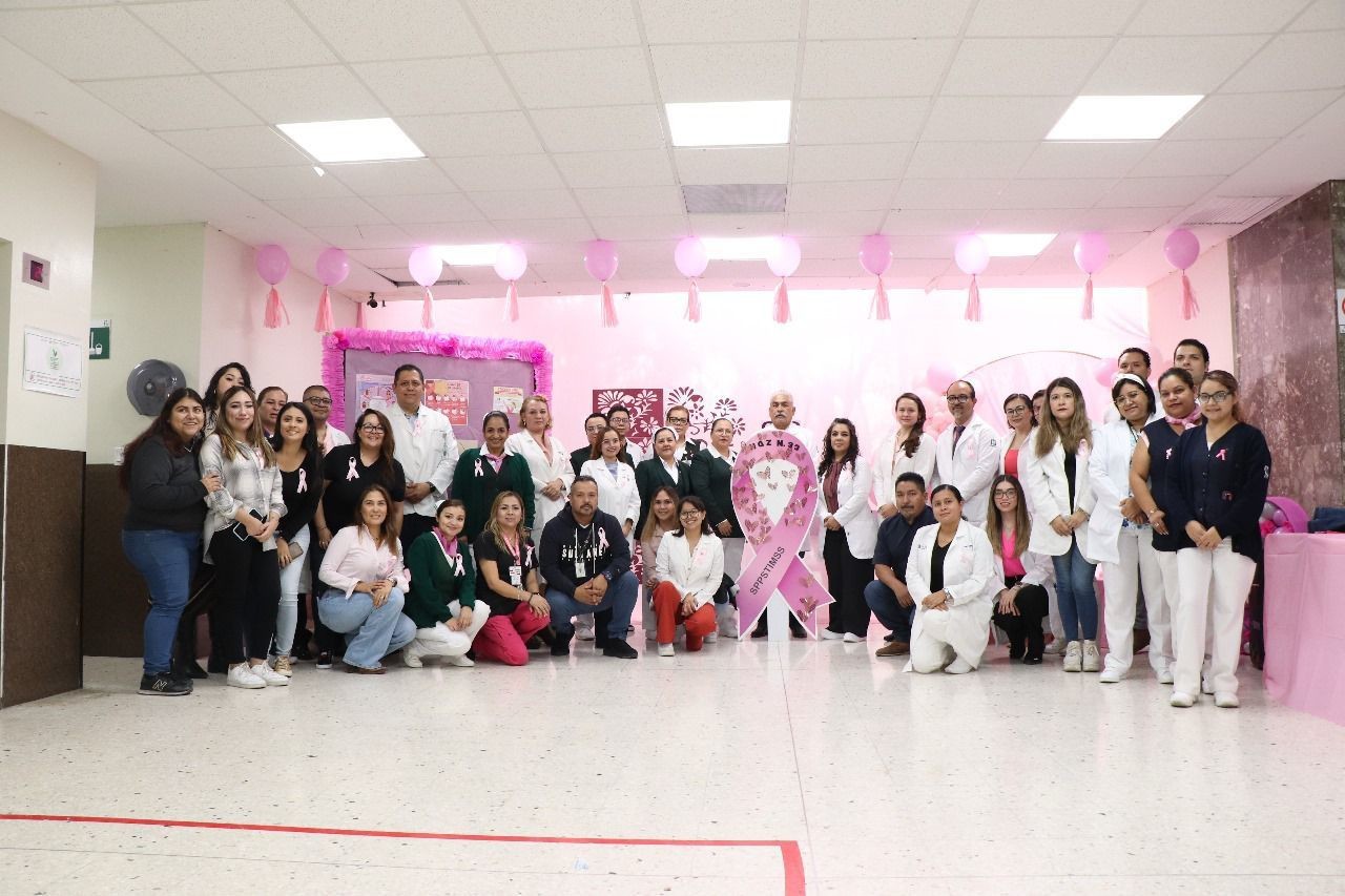 IMSS en Nuevo León mejora detección y tratamientos de cáncer de mama. Foto: Instituto Mexicano del Seguro Social.