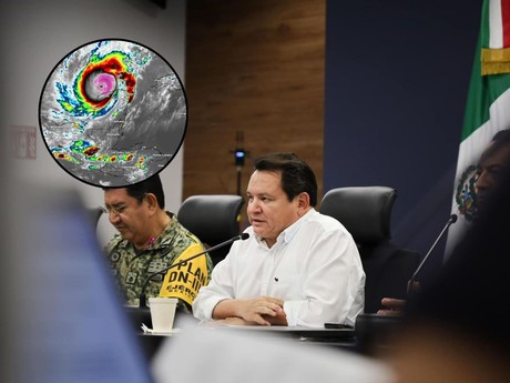 Gobernador de Yucatán reporta saldo blanco por el paso del huracán 'Milton'