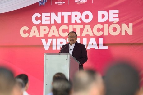 Escobedo inaugura Centro de Capacitación Virtual para policías con tecnología