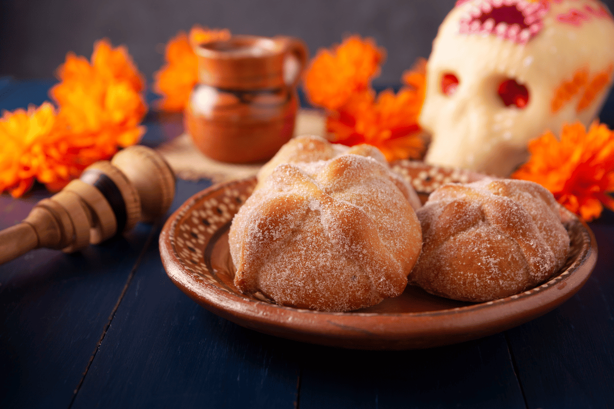 Pan de muertos. Foto: Canva