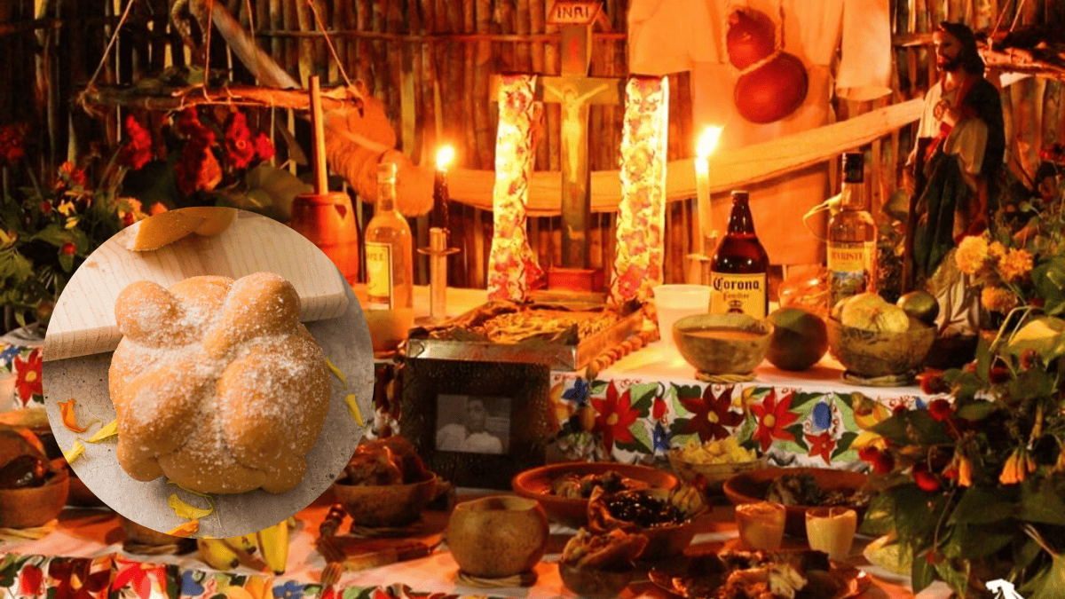 El pan de muerto tiene su origen en el méxico prehispánico Foto: Obed Aquileo/Archivo