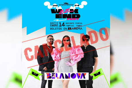 Belanova se deslinda de participar en el Weekend Fest 2024 en Tampico