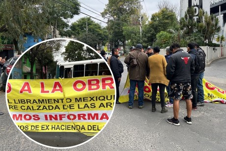 ¡Dicen no! Vecinos de Naucalpan piden alto a Macrolibramiento