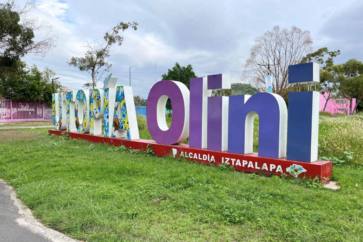 Utopía Olini en Iztapalapa. Foto: Laura Ávila