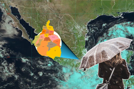 Depresión tropical Once-E podría volverse tormenta tropical: ¿Afectará CDMX?