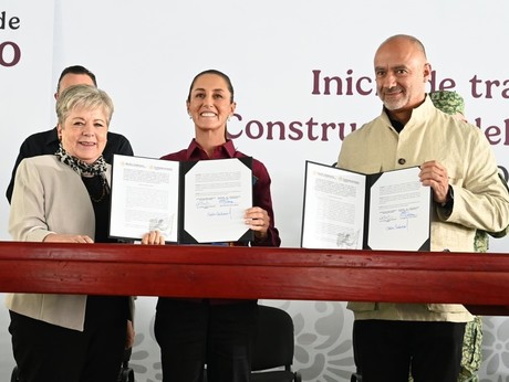 Claudia Sheinbaum anunció inicio de la construcción del Tren México - Querétaro