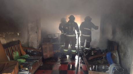 ¡Se incendia vivienda en la zona centro!