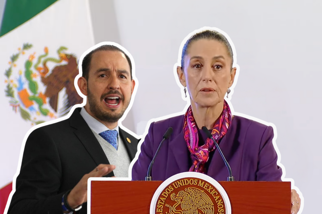 Sheinbaum señala al PAN de estar en contra de Programas Sociales. Foto: SS conferencia/ Marko Cortés